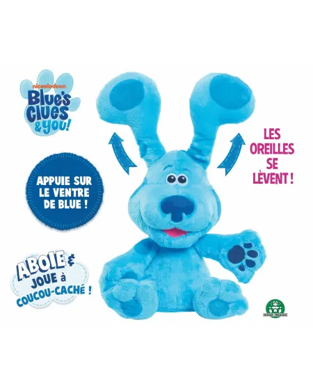BLUE'S CLUES PELUCHE 30CM COUCOU CACHE  Douce peluche de 30 cm qui ...