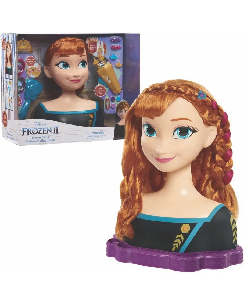FROZEN ANNA TETE A COIFFER  Fais pleins de coiffures fantastiques à...