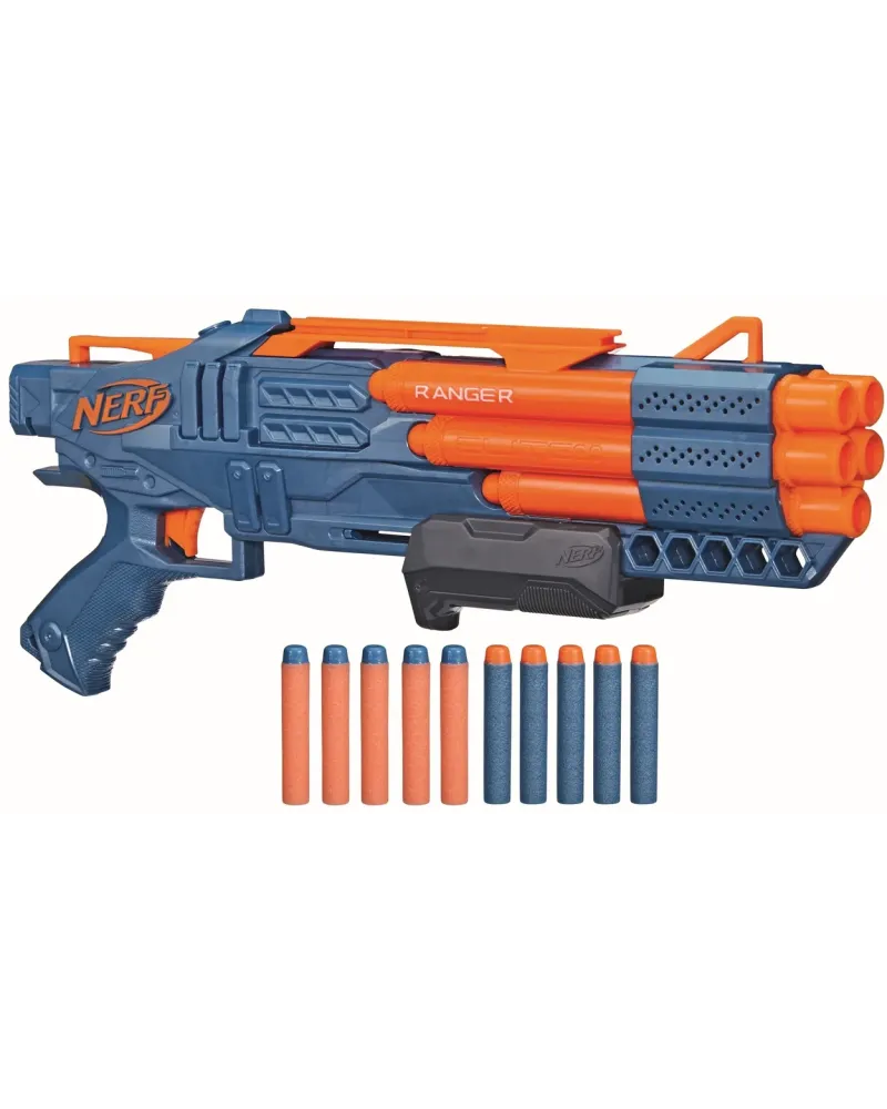 NERF ELITE 2.0 RANGER  Blaster à pompe pouvant tirer 5 fléchettes à...