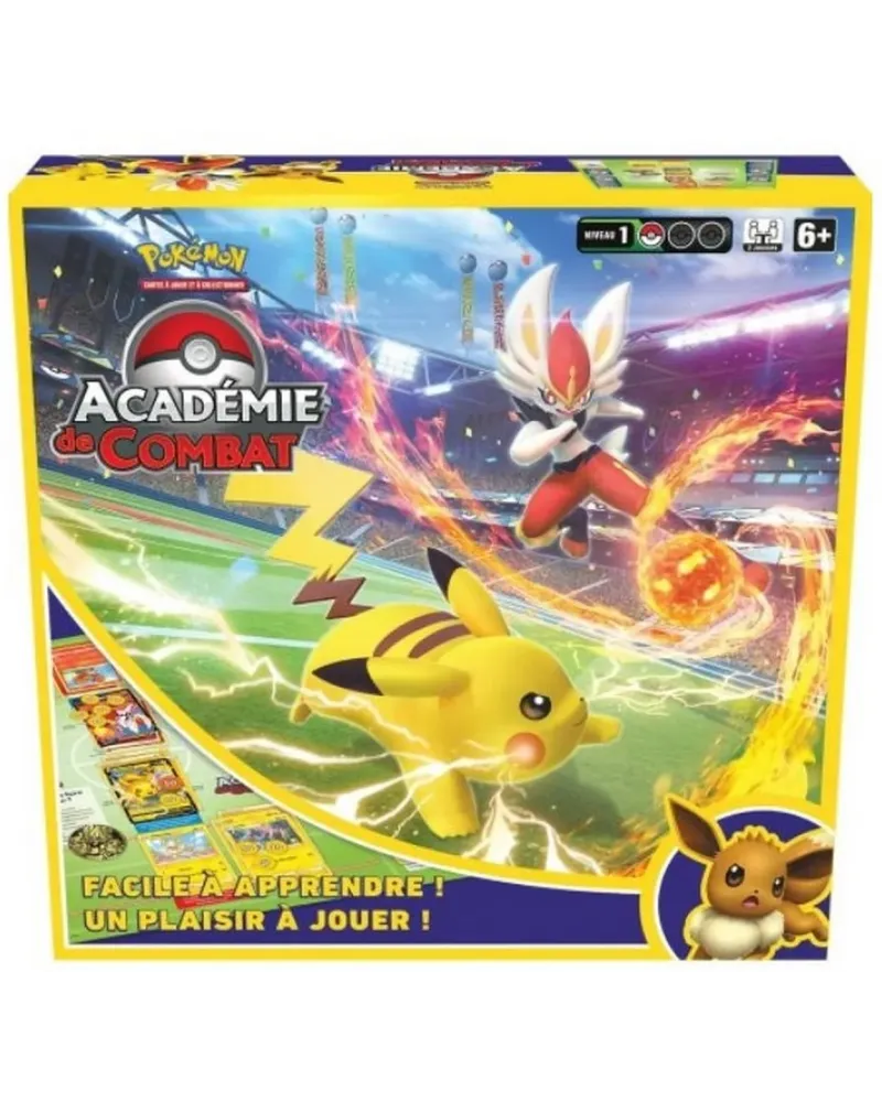 POKEMON JEUX SOCIETE ACADEMIE DE COMBAT  Rejoignez les dresseurs de...
