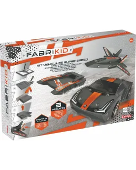 FABRIKID VEHICULES FAST&GO  Construis, découpe et visse pour réalis...