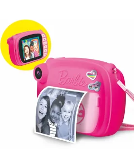 BARBIE PRINT CAM  Un appareil photo instantané pour prendre et impr...