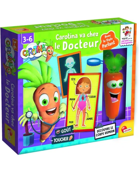 CAROTINA CHEZ LE DOCTEUR  Pour apprendre comment est fait le corps ...
