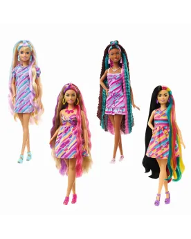 BARBIE TOTALY HAIR  Barbie a de très longs cheveux que tu pourras c...