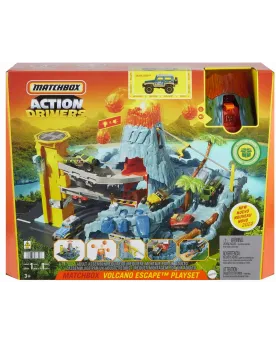 MATCHBOX ACTION DRIVERS VOLCANO  Une île mystérieuse avec de nombre...