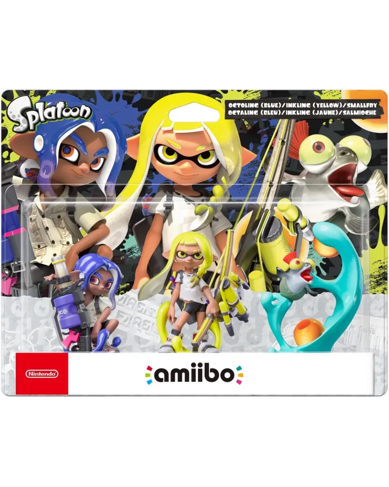 AMIIBO SPLATOON 3 3EN1   NIN10009509  Âge Minimum: 7A -Âge Maximum:...