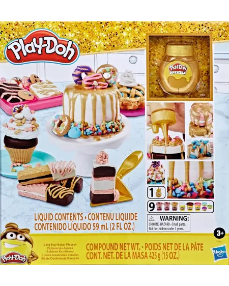 PLAY DOH PATISSERIE  15 pièces dont des ustensiles de cuisine comme...