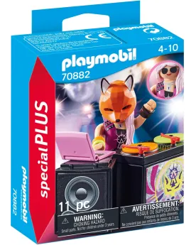 DJ ET TABLE DE MIXAGE  GAMME SPECIAL PLUS PMB70882 PLAYMOBIL Âge Mi...