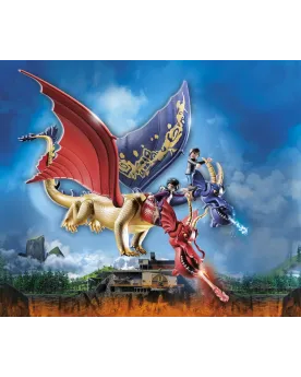 DRAGONS:THE NINE REALMS-WU&WEI WITH JUN   PMB71080 PLAYMOBIL Âge Mi...