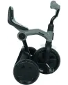 TRICYCLE CANNE REPLIABLE + CANNE GRIS  Armature métallique avec rou...