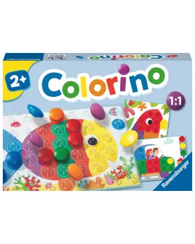 COLORINO  12 planches à décorer à l'aide des pions colorés adaptés ...