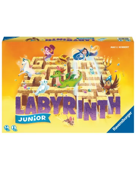 LABYRINTH JUNIOR  Poussez les couloirs, créez des passages et dépéc...