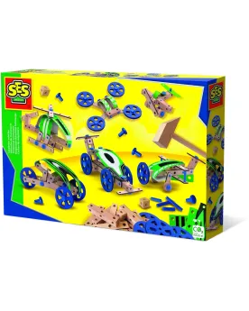 VEHICULES BOIS A CONSTRUIRE  Construis de robustes véhicules à l'ai...