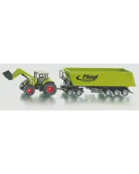 1/50 TRACTEUR AVEC CHARGEUR ET BENNE  1/50. SIK1949 SIKU Âge Minimu...