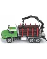 1/50 CAMION FORESTIER  1/50. Avec grue directionnelle et 6 troncs. ...