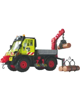 UNIMOG FORESTIER L/S ACTION TREUIL  50 cm. Le bras de grue se manoe...