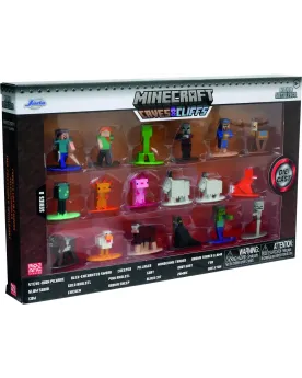 18 FIGURINES METAL MINECRAFT  18 figurines de 4 cm en métal. SMB253...