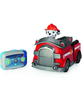 PAW PATROL RC MARSHALL Avec un bouton, tu conduis Chase vers l'avan...