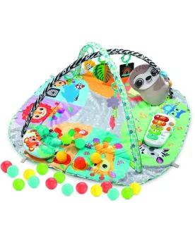 MAXI TAPIS D'EVEIL SENSORIEL 7 EN 1 7 en 1, le tapis sadapte au ry...