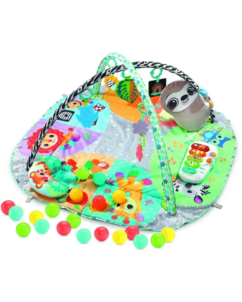 MAXI TAPIS D'EVEIL SENSORIEL 7 EN 1 7 en 1, le tapis sadapte au ry...