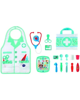 KIT APPRENTI DOCTEUR ELETRONIQUE Une panoplie de docteur très compl...