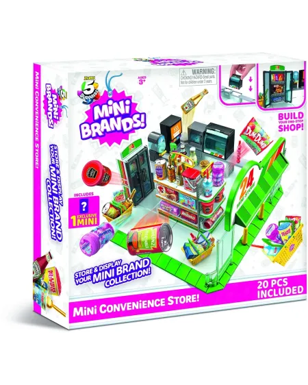 SUPERMARCHE MINI BRANDS  Crée ton mini supermarché avec les répliqu...