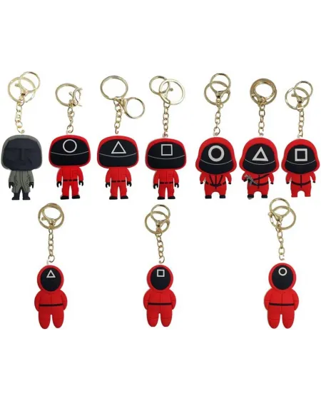 SQUID GAME PORTE CLES 13CM  PORTE CLES SQUID GAME DAN24397348  Âge ...