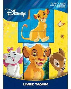 LIVRE TAQUIN ANIMAUX DISNEY Puzzle coulissant. LIVRE TAQUIN PHI3620...