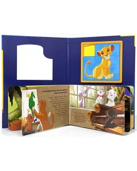 LIVRE TAQUIN ANIMAUX DISNEY Puzzle coulissant. LIVRE TAQUIN PHI3620...