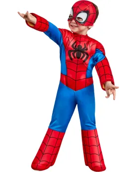 COST LUXE SPIDEY 3/4 ANS  Tailles : S ou bébé. RUBI-702740S RUBIE'S...