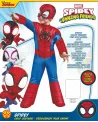 COST LUXE SPIDEY 3/4 ANS  Tailles : S ou bébé. RUBI-702740S RUBIE'S...