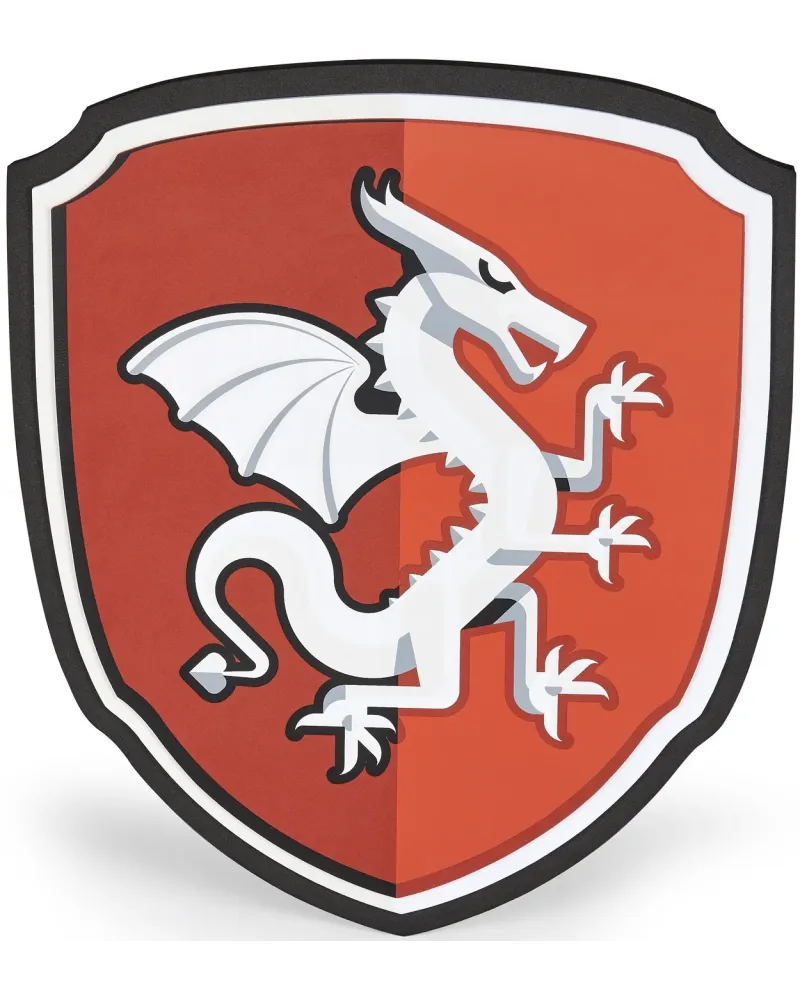 BOUCLIER MOUSSE CHEVALIER DRAGON  En mousse. Plusieurs modèles disp...