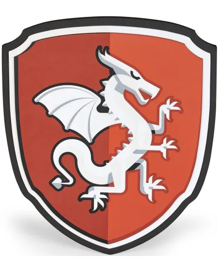 BOUCLIER MOUSSE CHEVALIER DRAGON  En mousse. Plusieurs modèles disp...