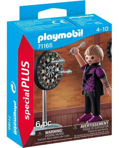 JOUEUR DE FLECHETTES  GAMME SPECIAL PLUS PMB71165 PLAYMOBIL Âge Min...