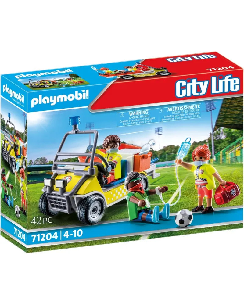 VEHICULE DE SECOURS   PMB71204 PLAYMOBIL Âge Minimum: 4A -Âge Maxim...