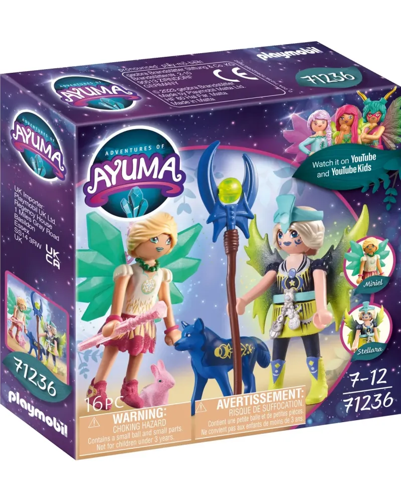 CRYSTAL ET MOON FAIRY AVEC ANIMAUX   PMB71236 PLAYMOBIL Âge Minimum...