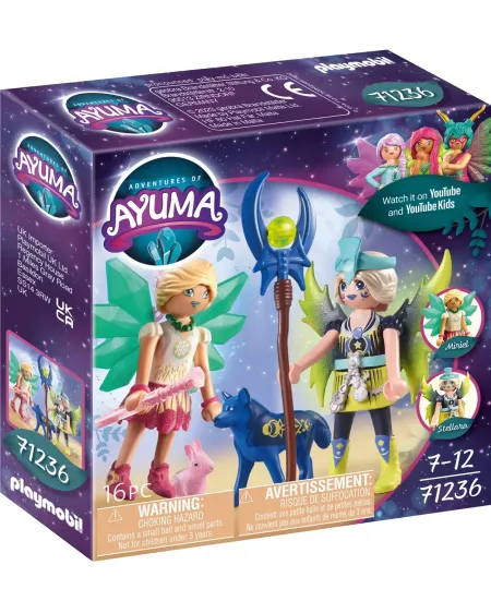 CRYSTAL ET MOON FAIRY AVEC ANIMAUX   PMB71236 PLAYMOBIL Âge Minimum...