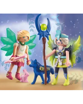 CRYSTAL ET MOON FAIRY AVEC ANIMAUX   PMB71236 PLAYMOBIL Âge Minimum...
