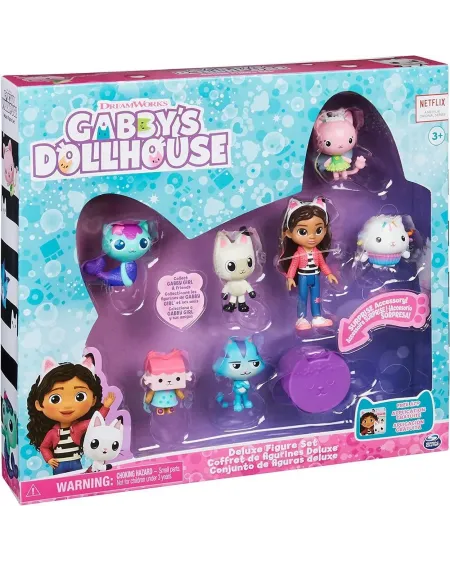 GABBY FIGURINE GIFTPACK 7 FIG.  Gabby avec 7 animaux et 1 coffret s...