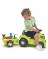 PORTEUR TRACTEUR + REMORQUE JARDINIER  1 remorque, 1 bac de rangeme...