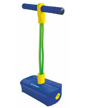 POGO MOUSSE ET ELASTIQUE  A chaque saut, il émet des petits bruits....