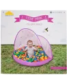 TENTE ROSE + 50 BALLES 6CM  Se plie et se replie facilement. Protec...