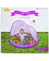 TENTE ROSE + 50 BALLES 6CM  Se plie et se replie facilement. Protec...