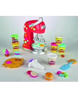PLAY DOH ROBOT PATISSIER  5 pots de pâte et des accessoires inclus....