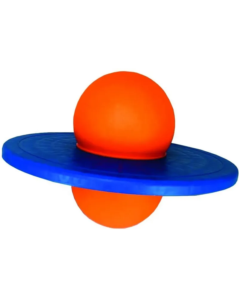 JUMPING BALL LOCOBAL  Place tes pieds sur la planche, coince la bal...