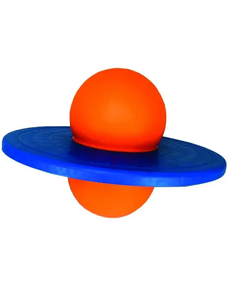 JUMPING BALL LOCOBAL  Place tes pieds sur la planche, coince la bal...