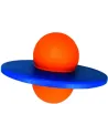 JUMPING BALL LOCOBAL  Place tes pieds sur la planche, coince la bal...