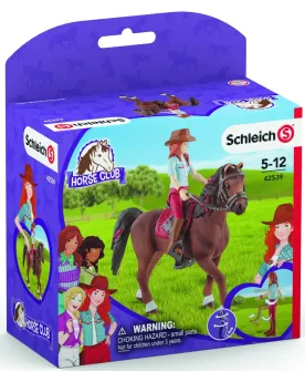HORSE CLUB HANNAH & CAYENNE   SCL42539 SCHLEICH Âge Minimum: 5A -Âg...