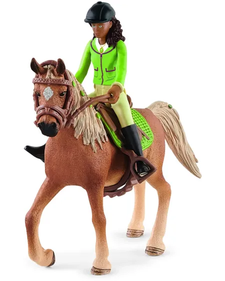HORSE CLUB SARAH & MYSTERY   SCL42542 SCHLEICH Âge Minimum: 5A -Âge...