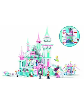 CHATEAU DE GLACE 1324 PCES  1324 pièces pour construire un château ...